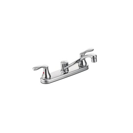 Moen Chrome Two-Handle Kitchen Faucet 40616